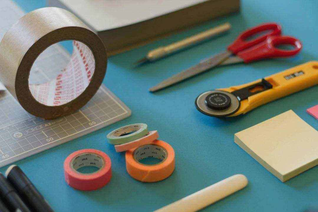 Notebooks and pens
