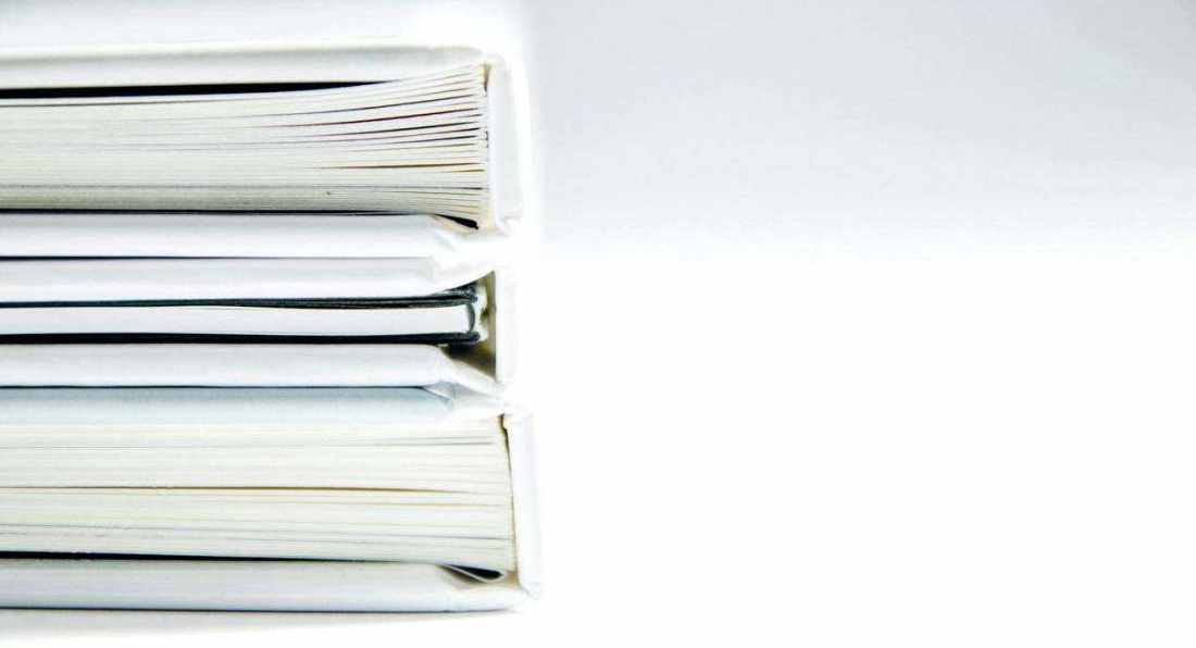 Planner open on desk